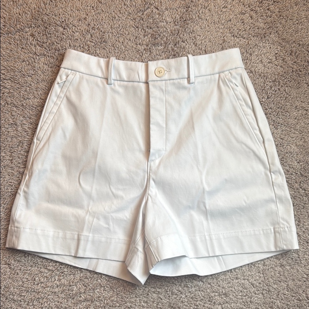 SPANX stretch twill shorts. 5”. NWT